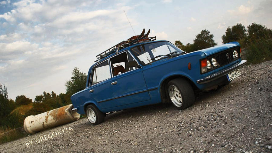 Fiat 125p blue edition by gregoryja on deviantART