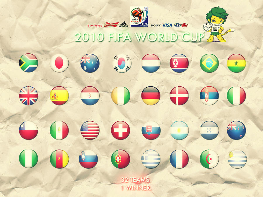 World Cup 1998 Mascot. Mascots