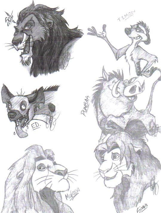 bring Lion+king+characters