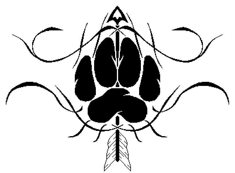 Wolf Paw Tattoo by ~TalentWasted on deviantART