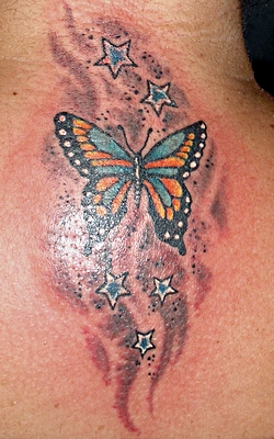 Butterfly and Stars