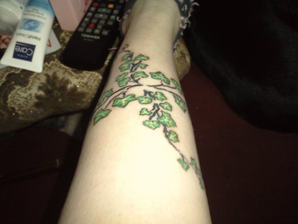 Ivy Tattoo by scribbleXcore on deviantART