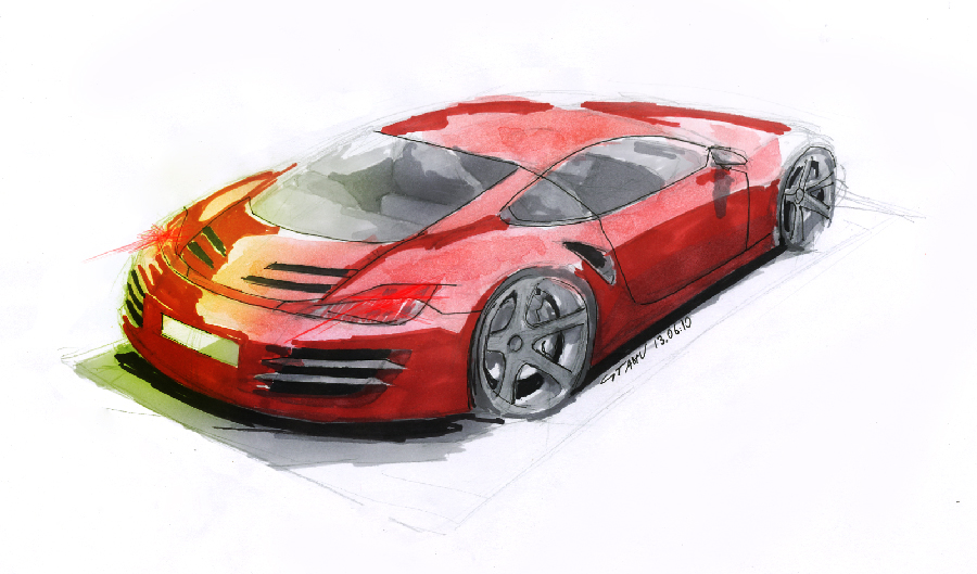 Porsche Concept by STHpl on deviantART