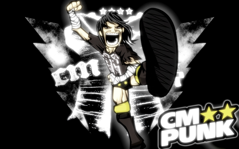 wwe nexus cm punk wallpapers. wwe,CM Punk Cartoon by