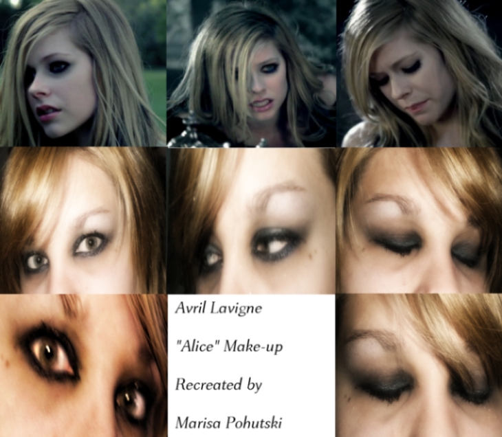 Alice Avril Lavigne Makeup by Hikaricherry on deviantART