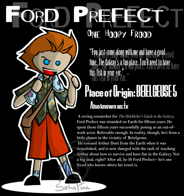 Ford Prefect by SelanPike on deviantART