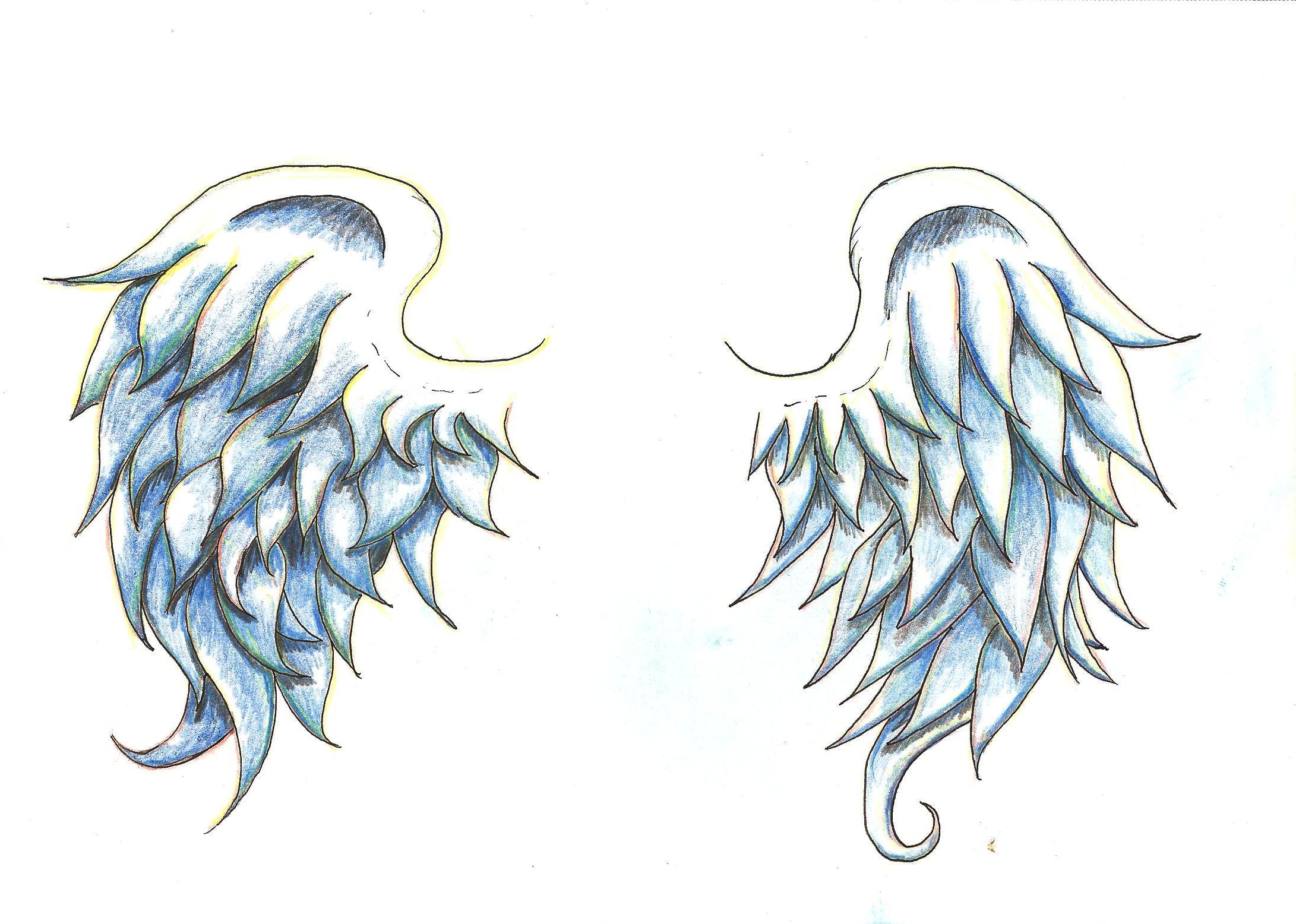 wing tattoos and designs