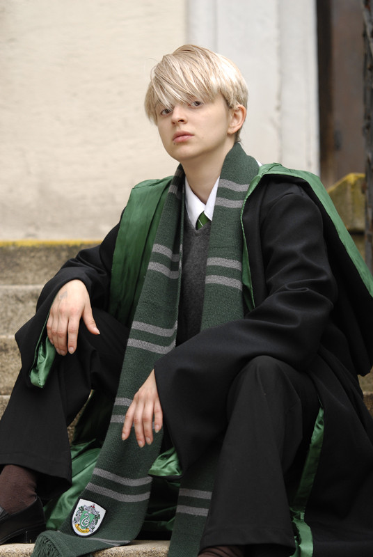 Draco Malfoy Hogwarts Cosplay by Blashina on deviantART