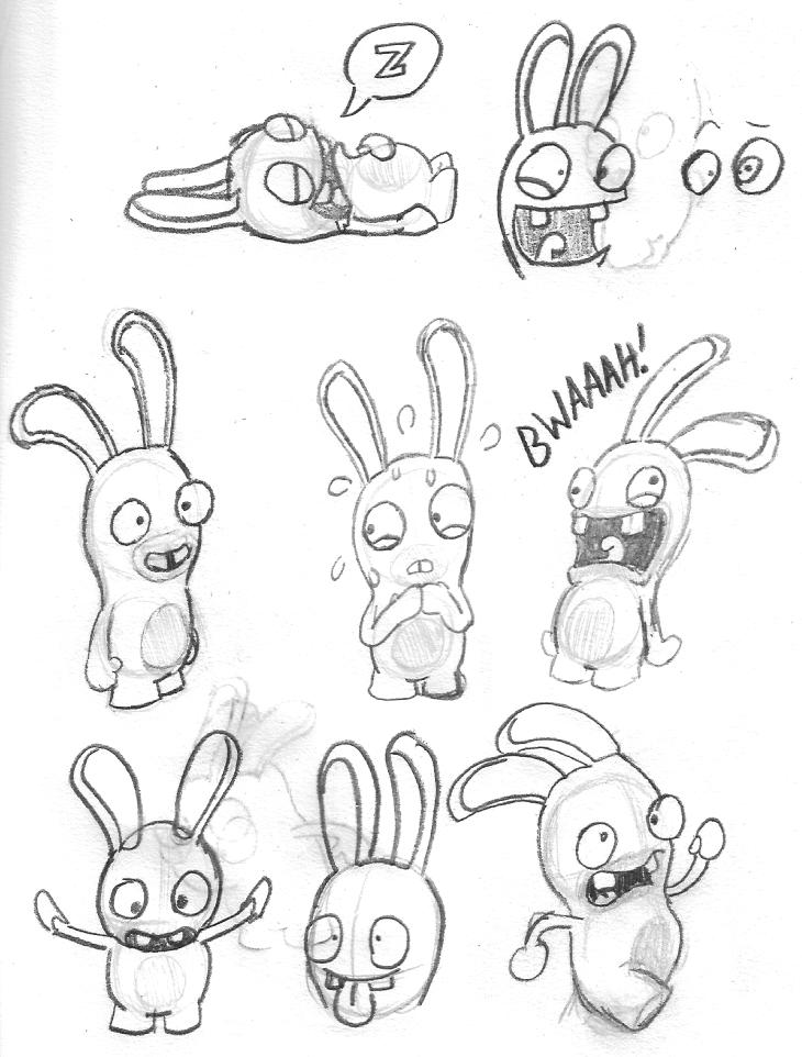 rabbids invasion coloring pages - photo #11