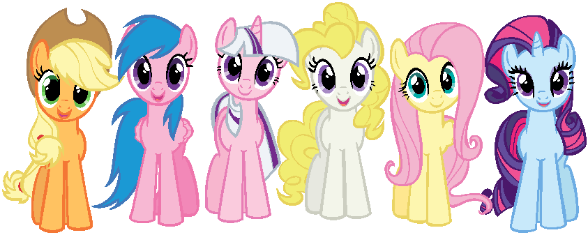 mane_6_in_g1_colors_by_doublevtovka22-d5