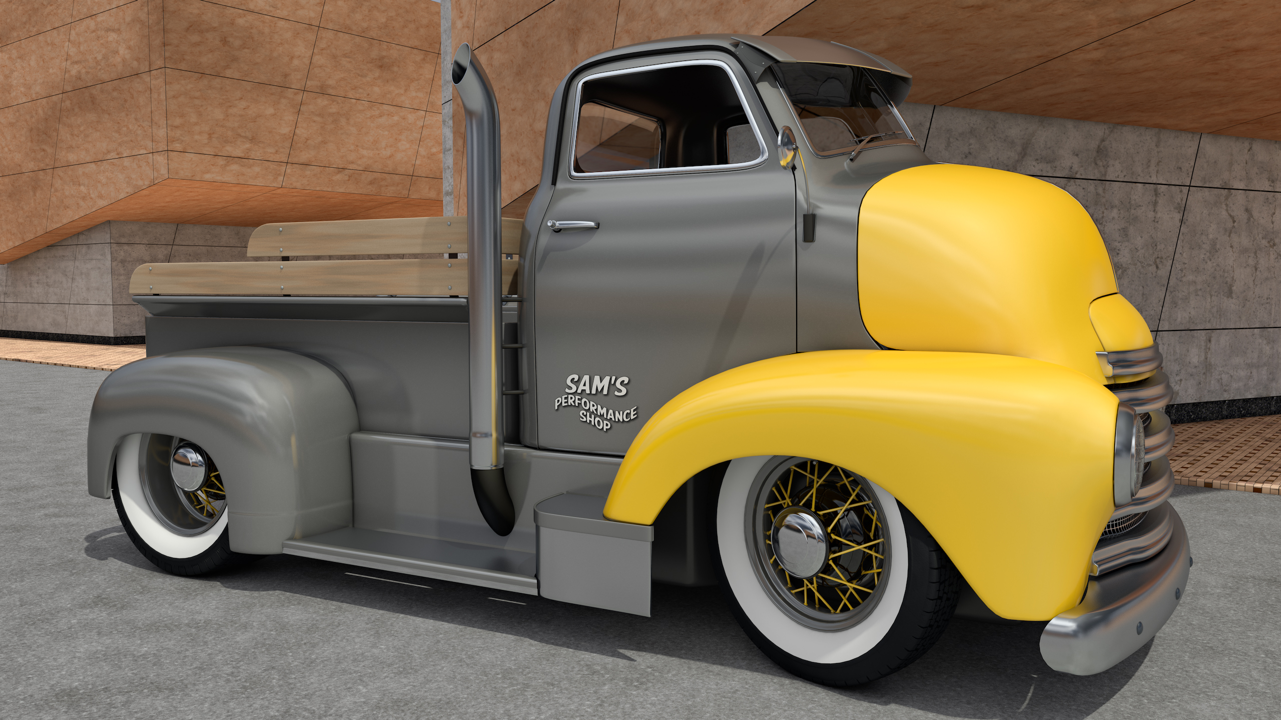 Chevrolet COE Truck by SamCurry on DeviantArt