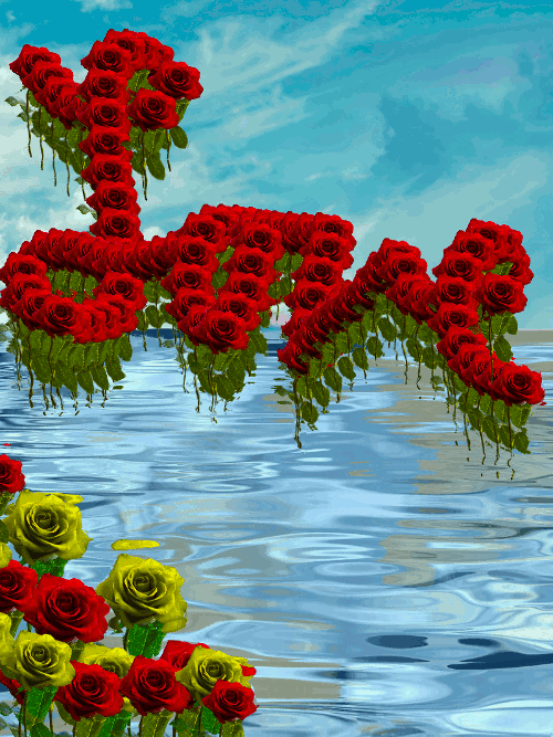 Animated Love Rose for Cell Phone, Wallpaper by Aim4Beauty ...
