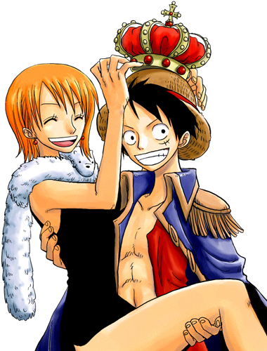 Nami X Luffy by 24person