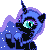 clapping_pony_icon___nightmare_moon_by_t