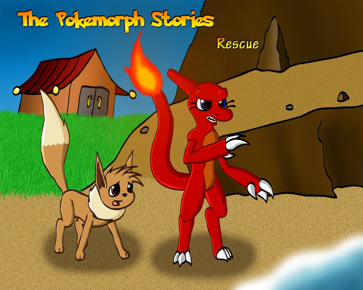 the_pokemorph_stories___rescue__cover__by_ryusuta-d5sgies.png