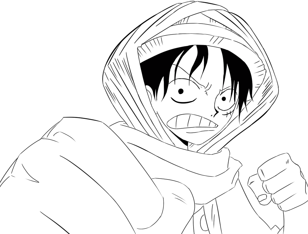 Luffy Angry By Tinacoolart On Deviantart