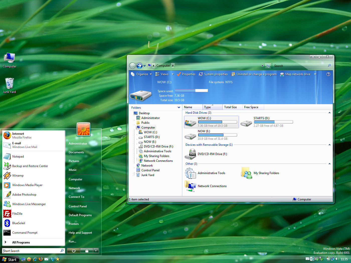 Windows 7 Glass tema para XP!!!!! - YouTube