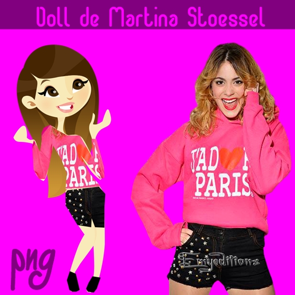 Doll de Martina Stoessel by emyeditions2