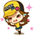 Racing Girl Emoji (Running Cry) [V2] by Jerikuto