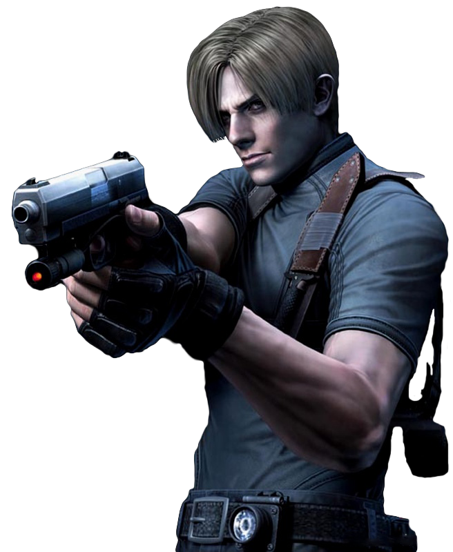 Resident Evil 4 - Leon S. Kennedy Render by andonovmarko on DeviantArt