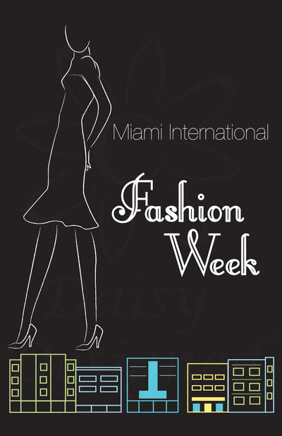 Fashion Week 2010 Miami on Fashion Week Poster 01 By  Dayseye49 On Deviantart