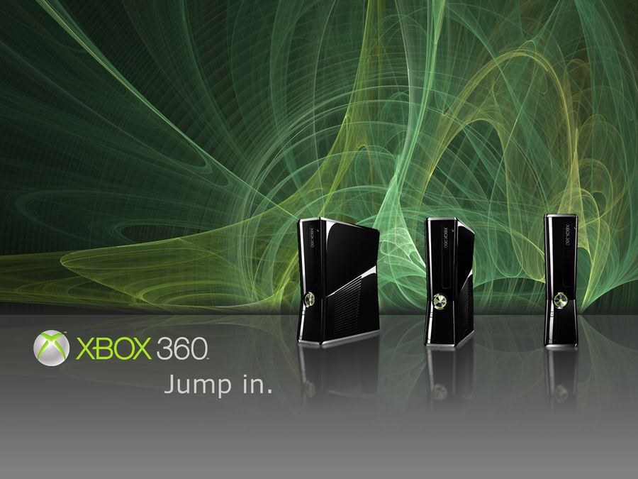 xbox 360 wallpapers. Xbox 360 Slim Wallpaper by