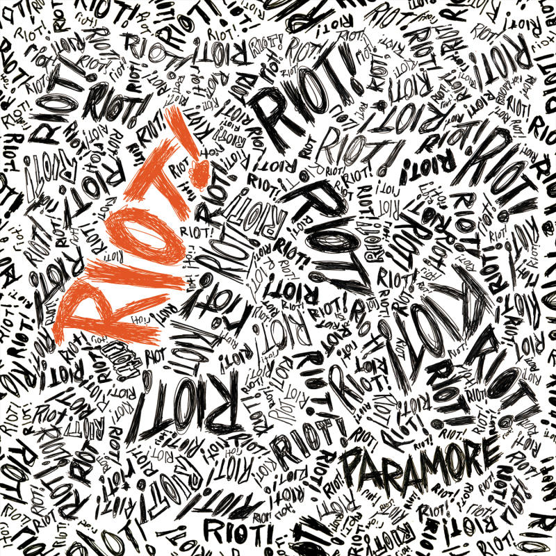 riot paramore album artwork. Paramore#39;s Riot Album Font by
