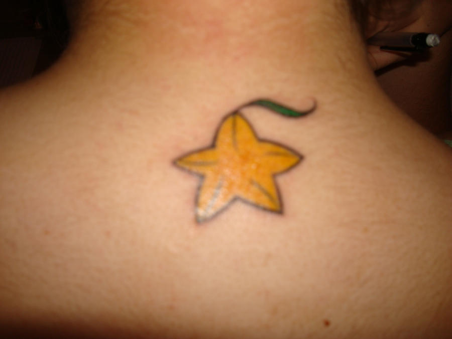 my paopu fruit tattoo by ~keybladetomyheart on deviantART