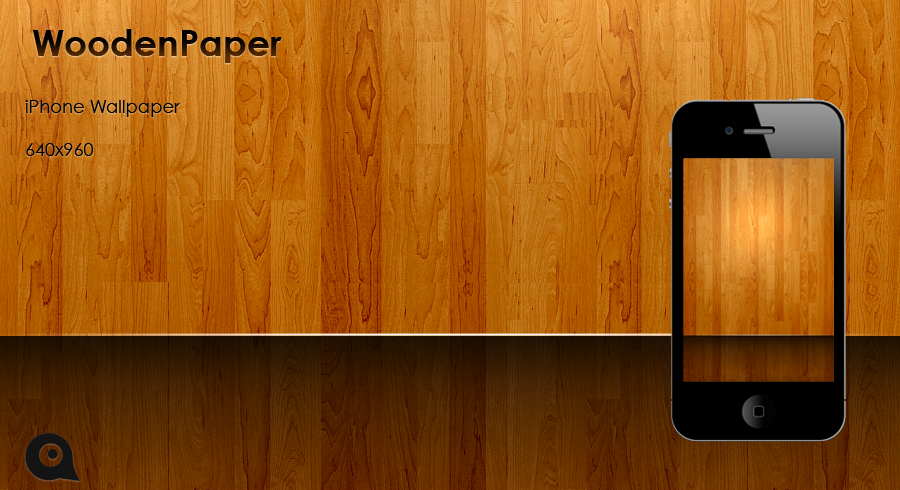 iPhone Wooden Paper HD Wallpaper Pack