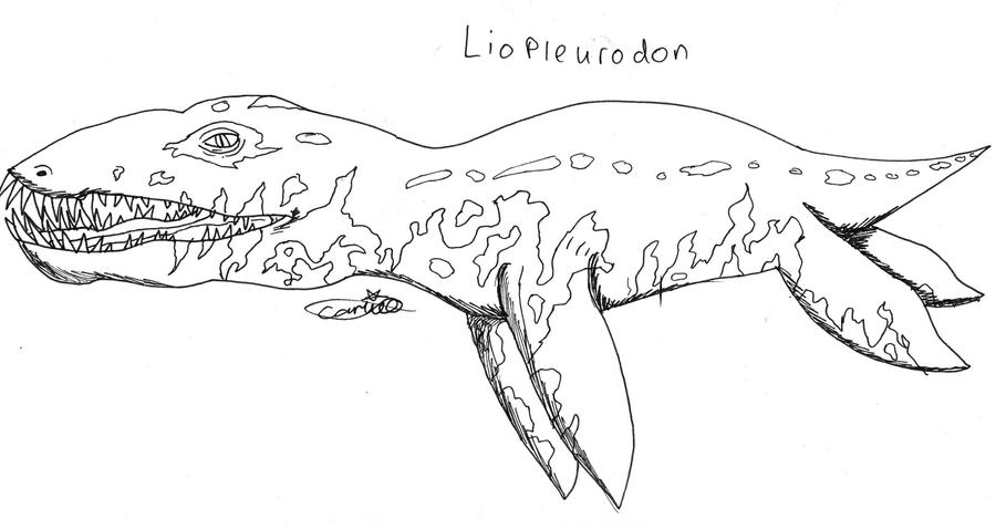 Liopleurodon Colouring Pictures 110