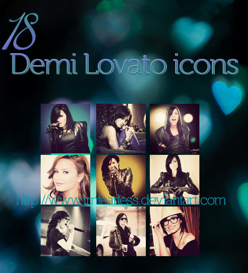 Demi Lovato icons by Imfearless on deviantART