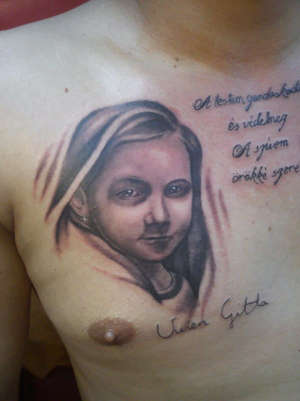 portrait tattoo by realx1 on