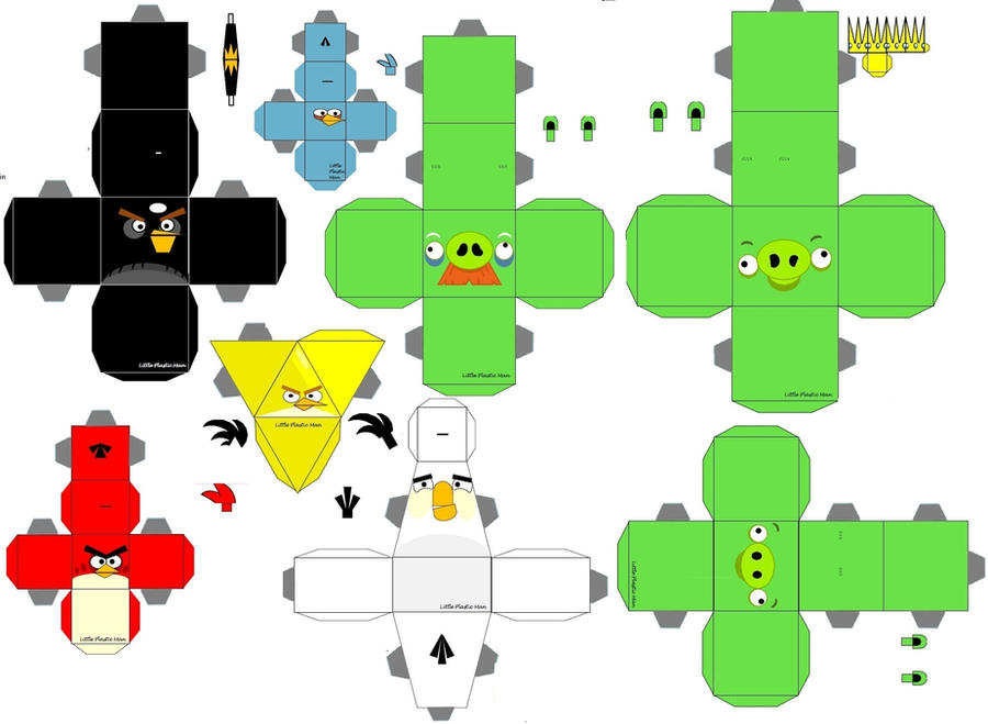 Angry Birds Cubeecraft by kociok1