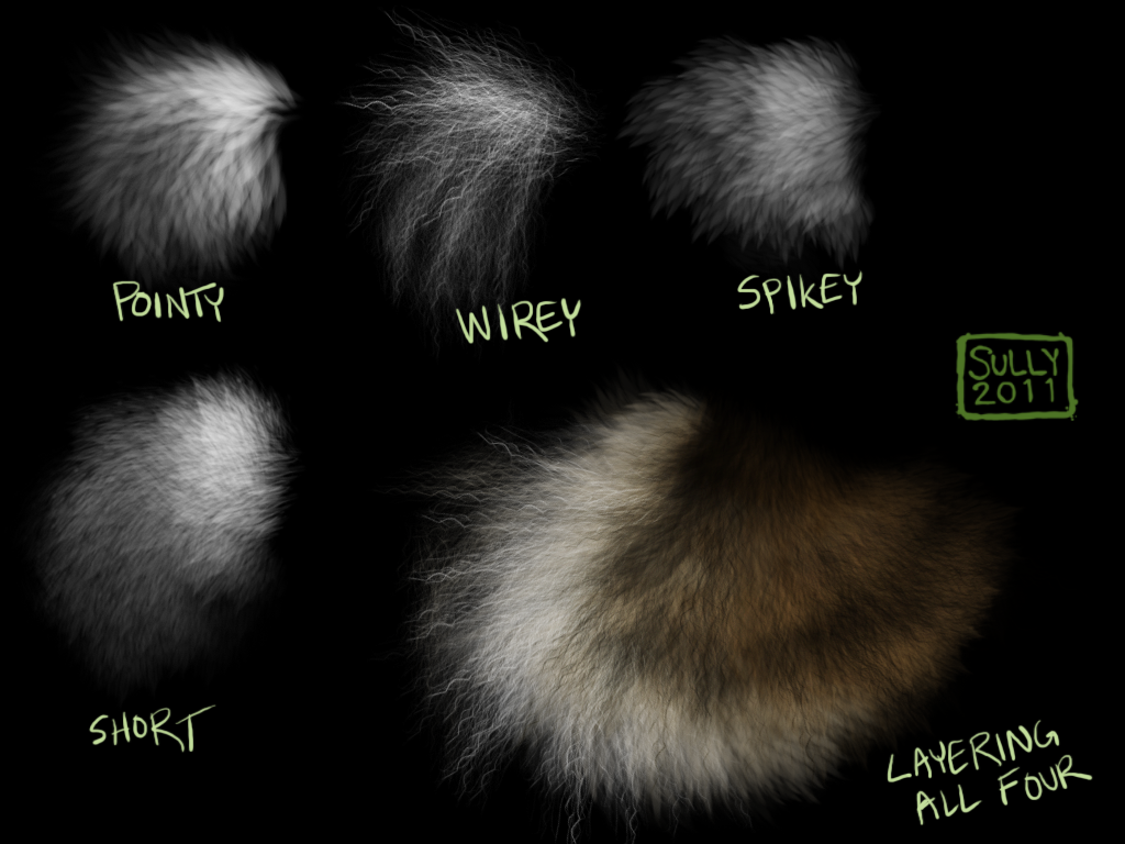 Fur Brush Pack