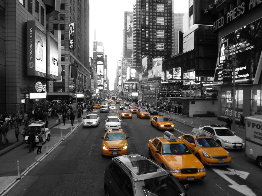 New york yellow cab by desigz on deviantART