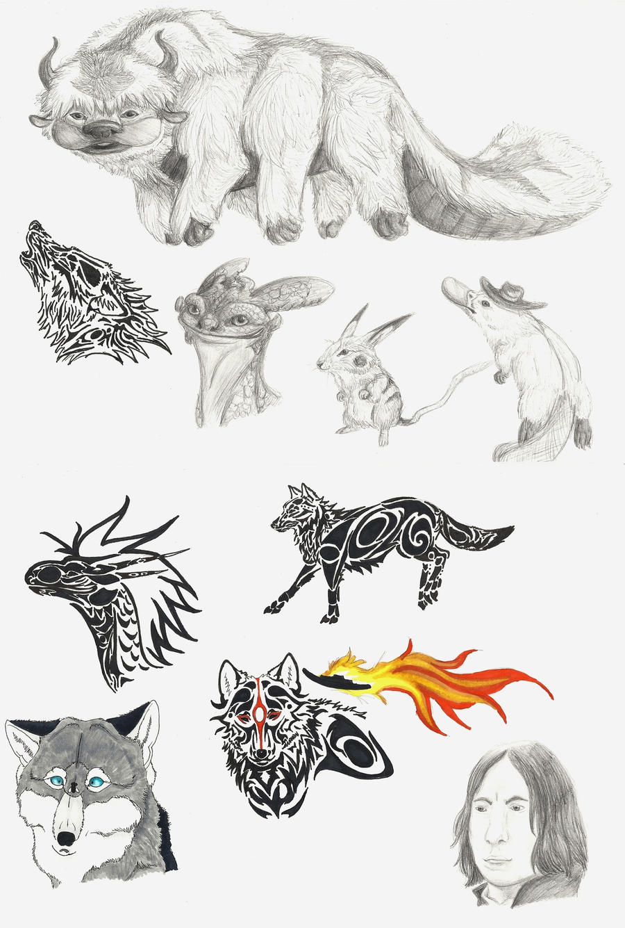 Sketches N Tribals by