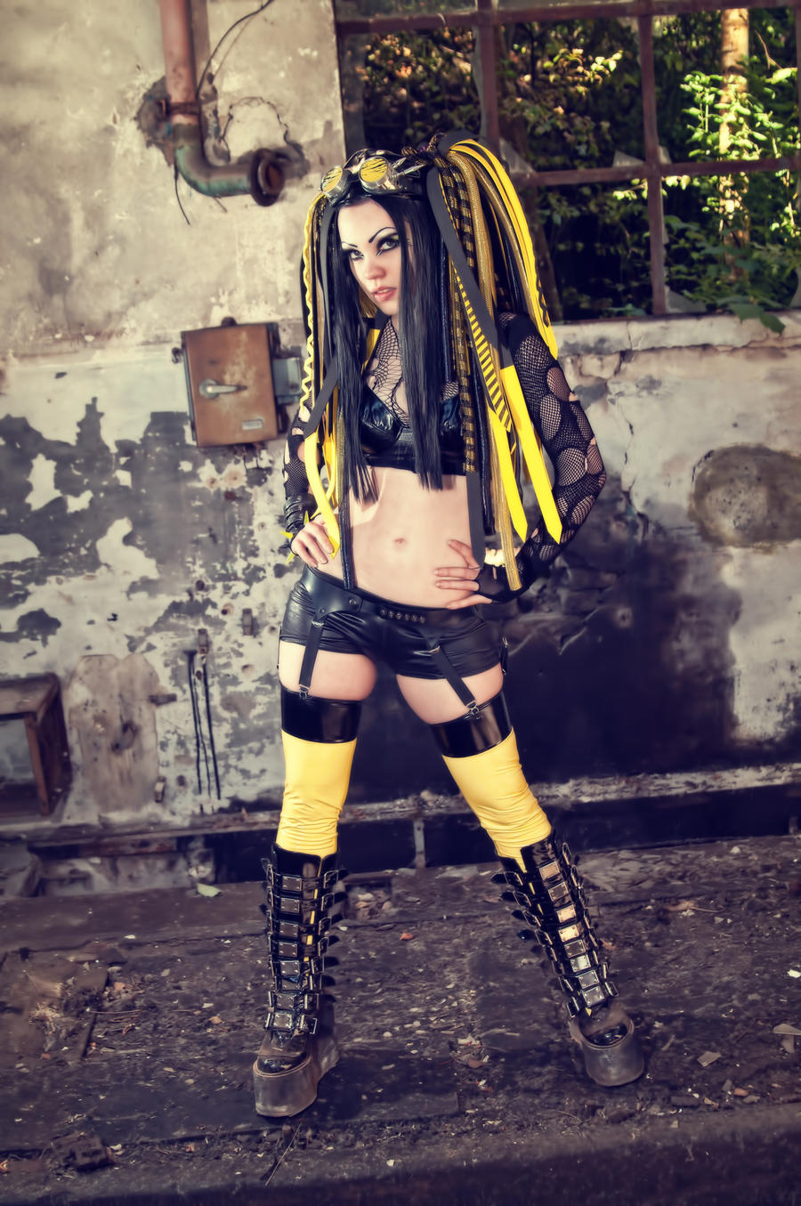 Cyberinvation in Yellow by THETERRORCAT