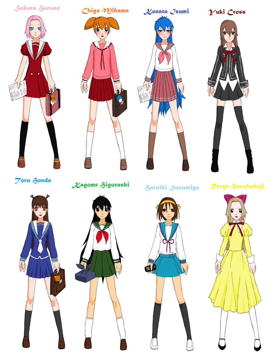 Anime Girl Dress Up Games Deviantart