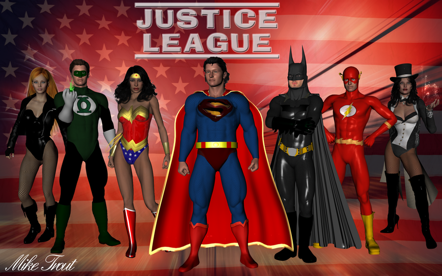 Justice League wallpaper by mtrout65 on deviantART