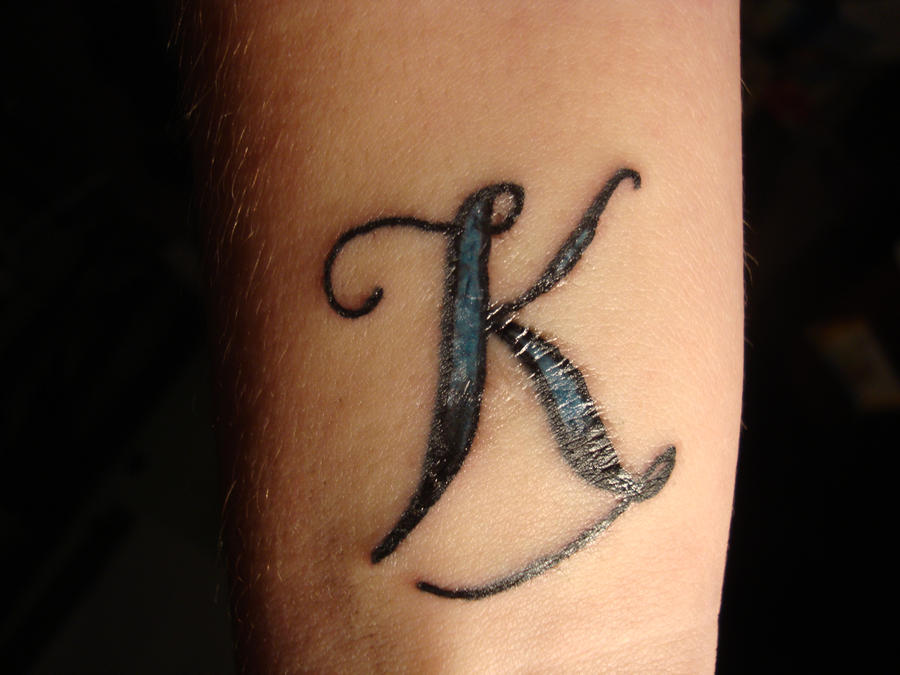 K Tattoo by Jinx26 on deviantART