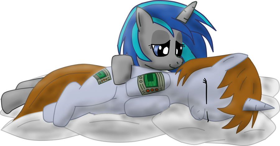littlepip_and_homage_on_pillows_by_jetwave-d4mbv32.png