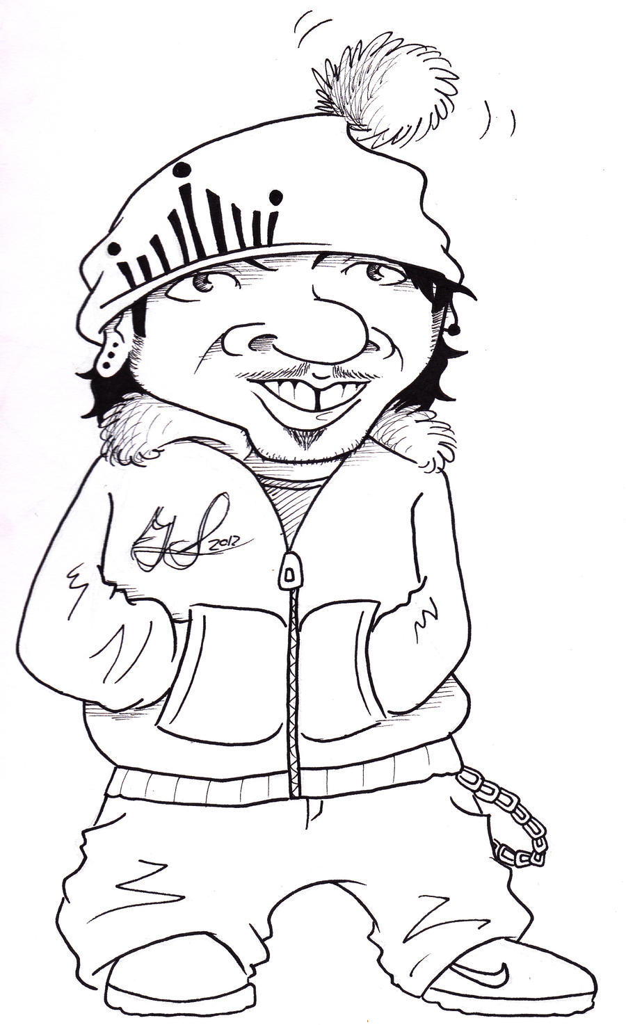 gangster cartoon coloring pages - photo #22