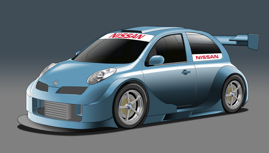 Nissan march racing #9
