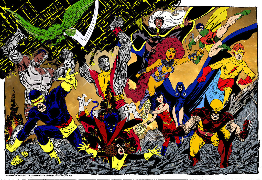 Teen Titans X Men 100
