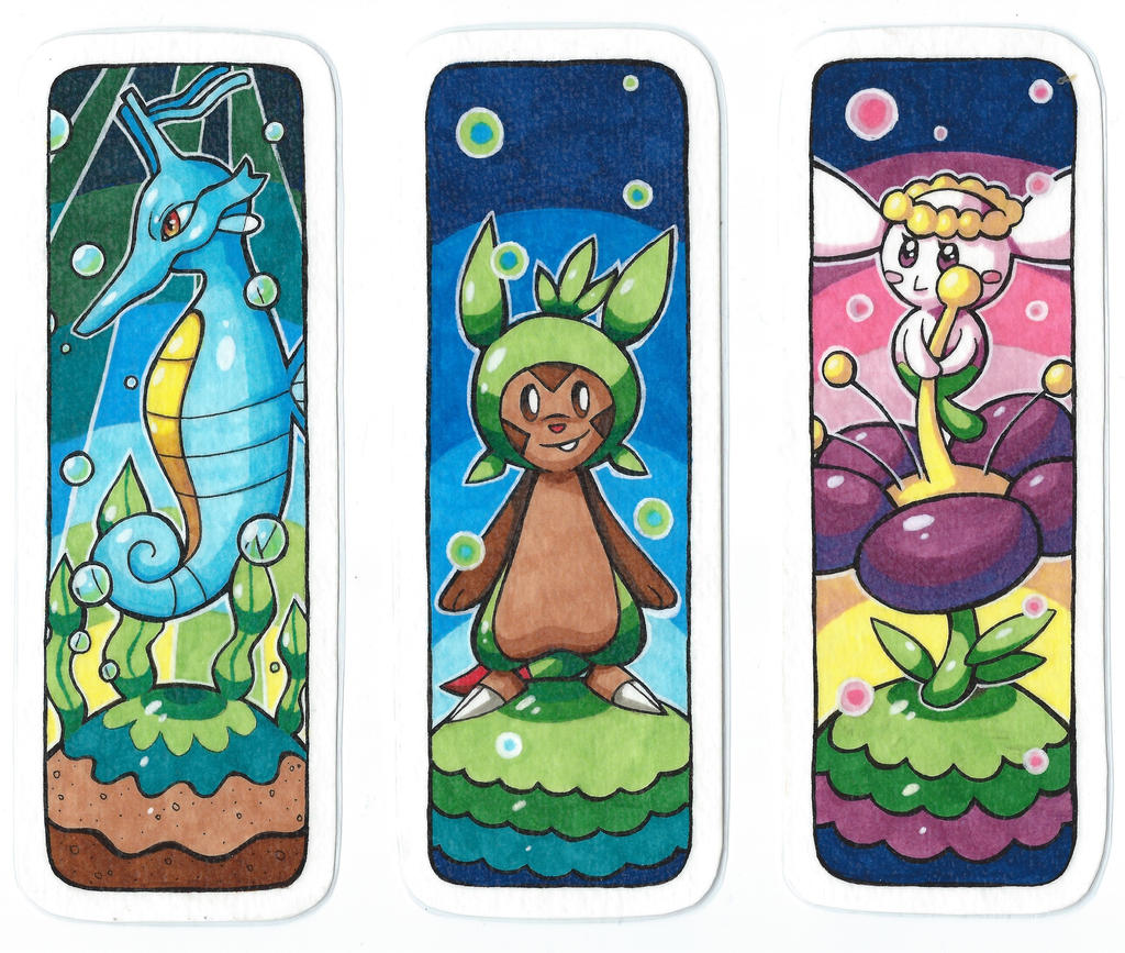 Pokemon bookmarks 3 by SunnyLedian on DeviantArt
