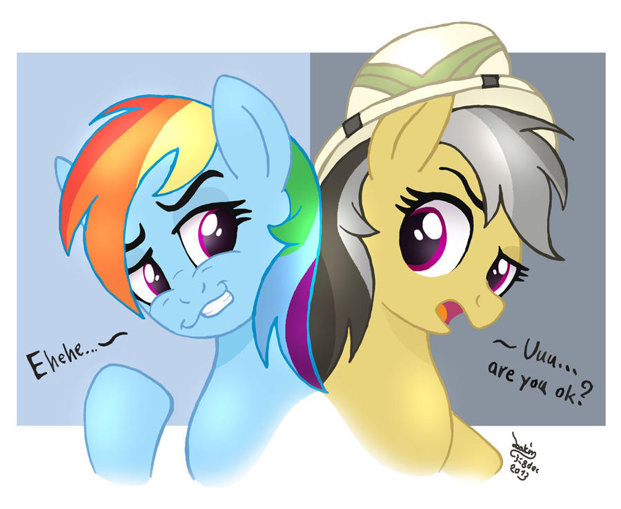 mlp_fim___rainbow_dash_and_daring_do_by_