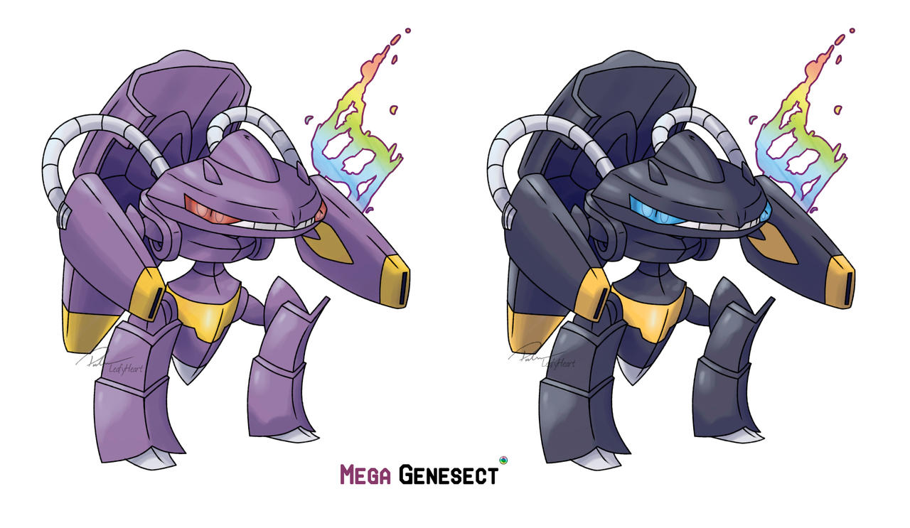 mega_genesect__contest_entry__by_leafyhe