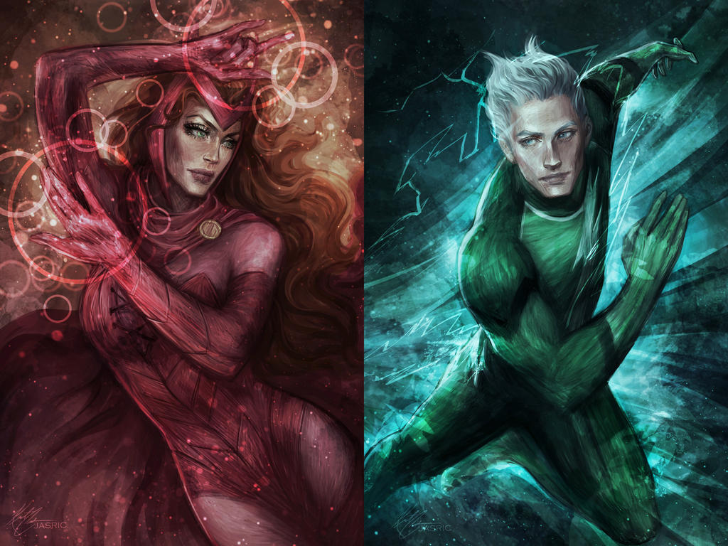 scarlet_witch_and_quicksilver_by_jasric-