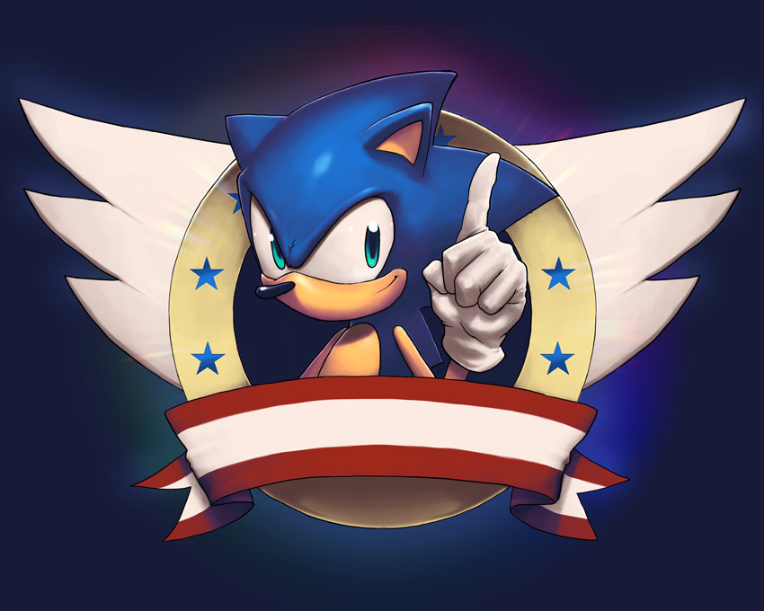 Our little blue hedgehog is a year older!