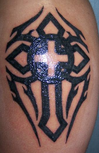 tattoo tribal Tribal Cross